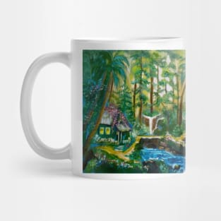 Retreat-Cabin in the Woods Mug